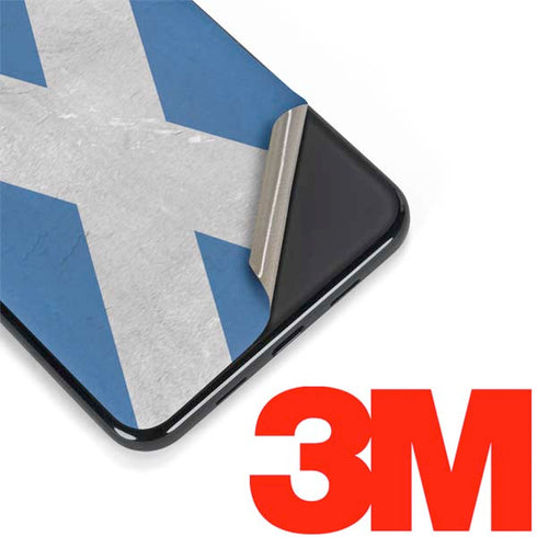 Scotland Flag Distressed Google Pixel 3a Skin